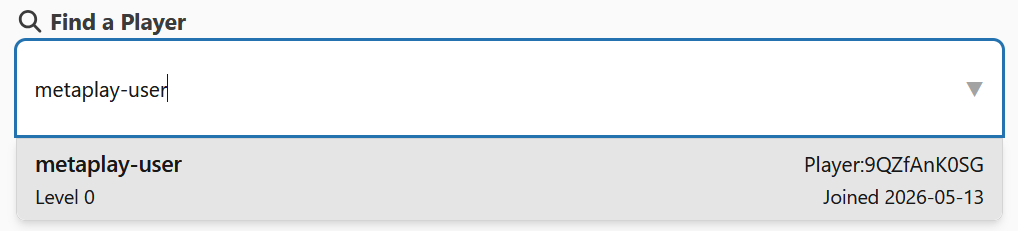 Find User with a Name